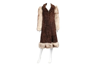 Lot 205 - Christian Dior Brown Fur Coat