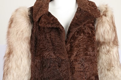 Lot 205 - Christian Dior Brown Fur Coat