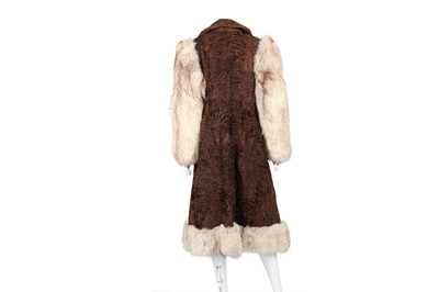 Lot 205 - Christian Dior Brown Fur Coat