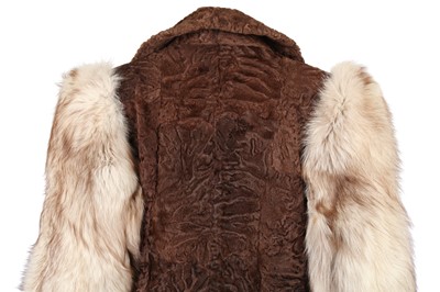 Lot 205 - Christian Dior Brown Fur Coat