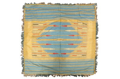 Lot 135 - A SQUARE HANGING