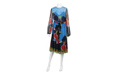Lot 96 - Chloe Azur Blue Print Dress