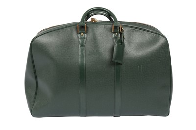 Lot 137 - Louis Vuitton Green Taiga Kendall Travel Bag 55