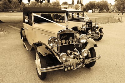 Lot 16 - A pair of Austin 12 motor cars for that very special occasion