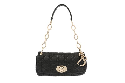 Lot 452 - Christian Dior Black Cannage Shoulder Bag