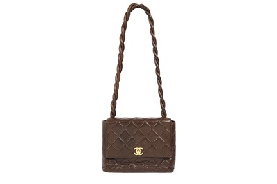 Lot 181 - Chanel Brown Shoulder Bag