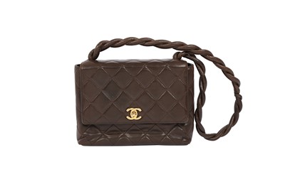 Lot 181 - Chanel Brown Shoulder Bag