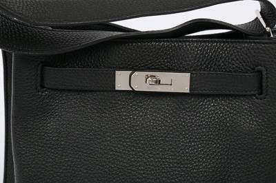 Lot 496 - Hermes Black Togo So Kelly 22