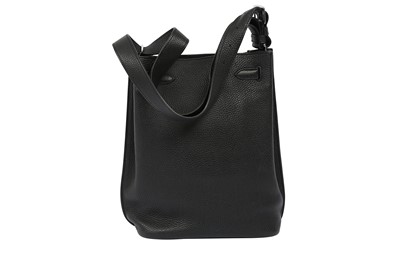 Lot 496 - Hermes Black Togo So Kelly 22