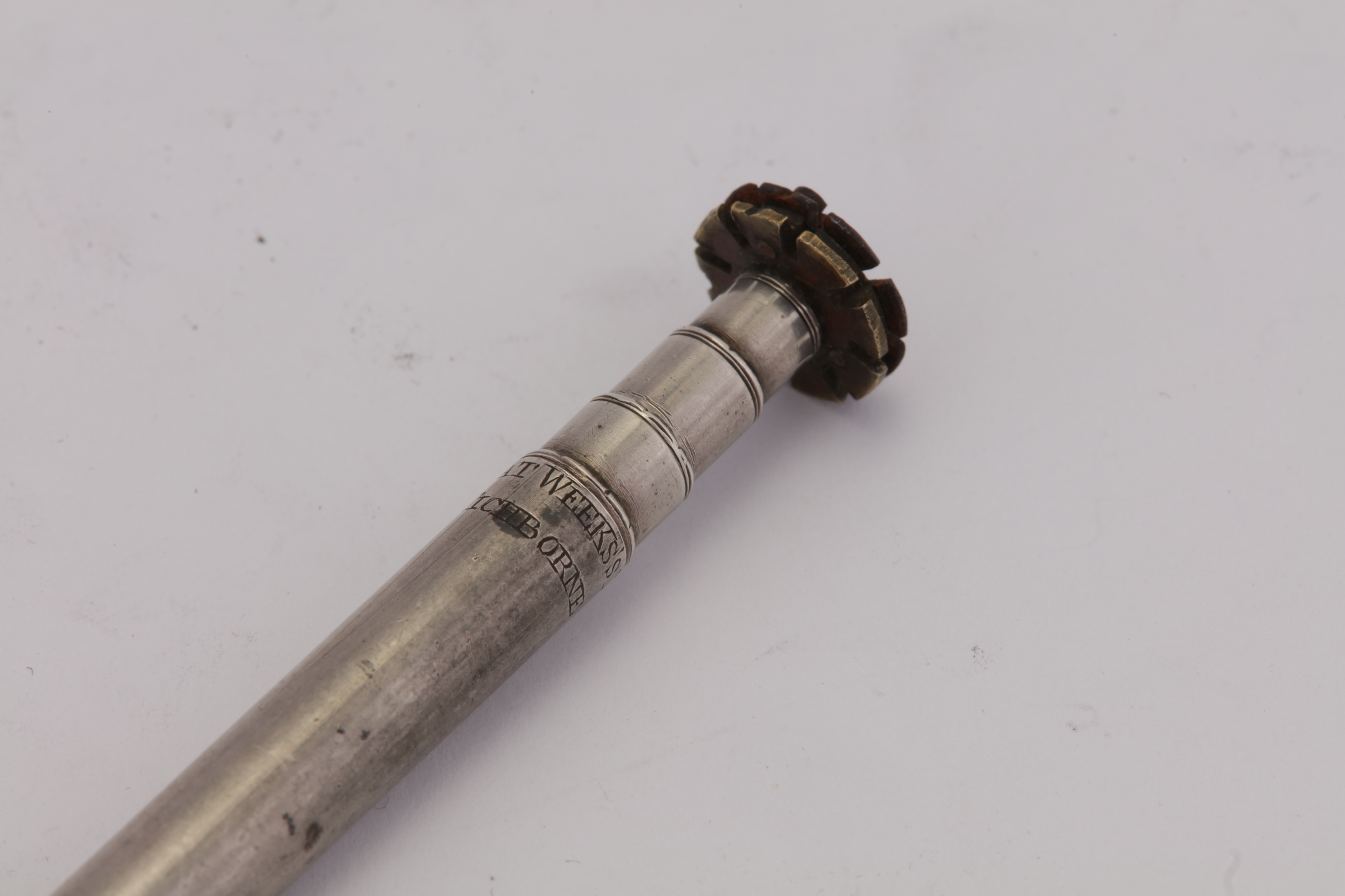Automaton Key Lot 19 - An unusual George III sterling silver