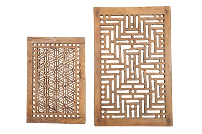 Lot 325 - Six Decorative Wooden Panels