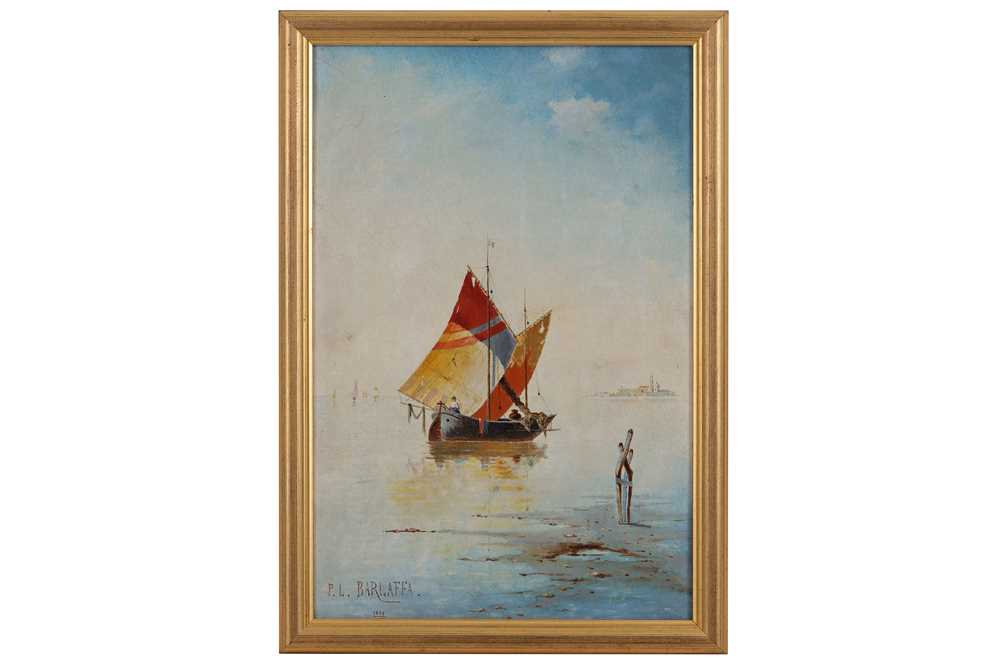 Lot 298 - P L BARLAFFA (ITALIAN LATE 19TH CENTURY)