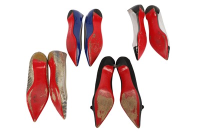 Lot 497 - Christian Louboutin Shoes Four Pairs