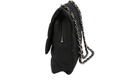 Lot 503 - Chanel Black Chocolate Bar Flap Bag