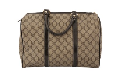 Lot 165 - Gucci Beige Monogram Joy Medium Boston Bag