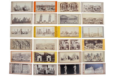 Lot 145 - Stereocards Italy interest (1850s - 1870s)