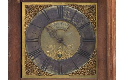Lot 372 - AMENDED - A mid 18th century English oak longcase clock