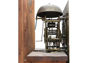 Lot 372 - AMENDED - A mid 18th century English oak longcase clock