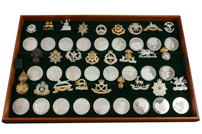 Lot 163 - A Collection of Fifty-Two Elizabeth II Silver Medalions