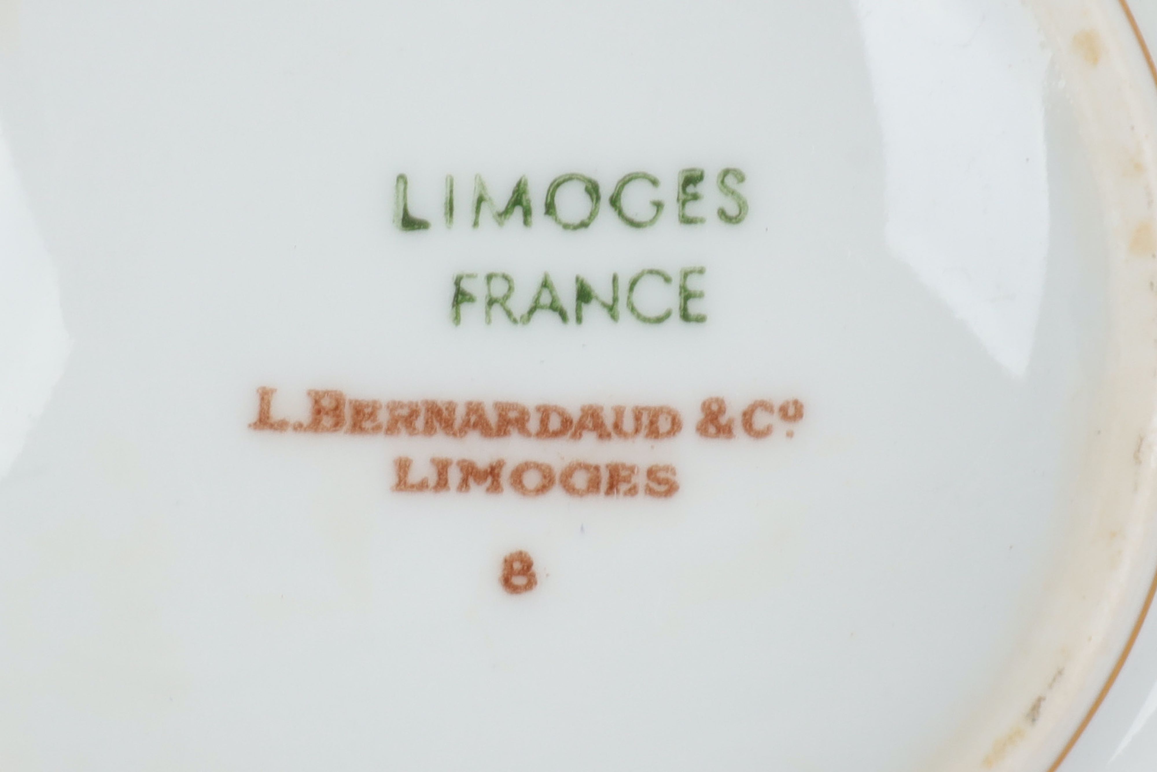 Lot 235 Limoges France L Bernardaud Co A part