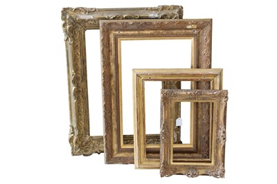 Lot 270 - A LOUIS XIV STYLE COMPOSITION GILDED FRAME
