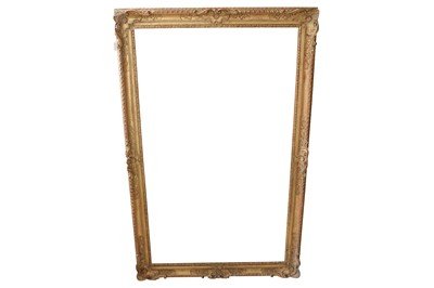Lot 267 - A LOUIS XIV STYLE PIERCED, COMPOSITION GILDED FRAME