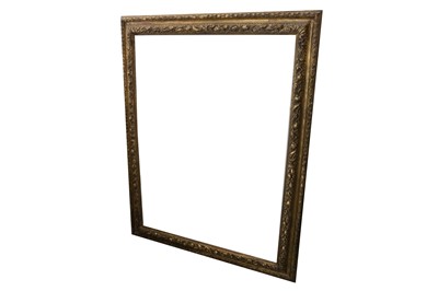 Lot 266 - A BOLOGNESE STYLE 17TH CENTURY CARVED AND GILDED FRAME