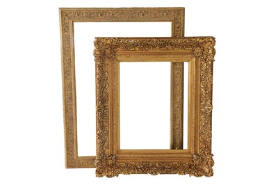 Lot 265 - A LOUIS XV STYLE COMPOSITION FRAME