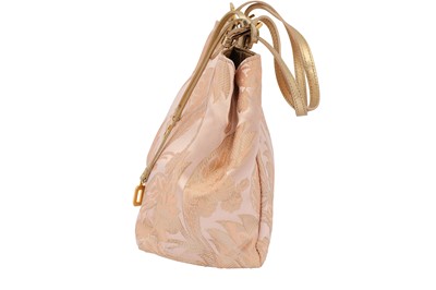 Lot 23 - Dolce & Gabbana Pink Metallic Brocade Bag