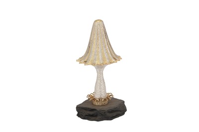 Lot 402 - An Elizabeth II sterling silver parcel gilt novelty surprise mushroom, London 1981 by Christopher Nigel Lawrence