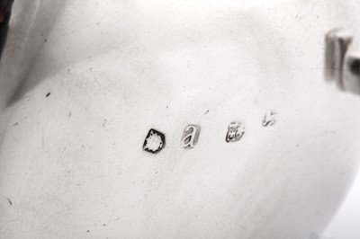 Lot 458 - A George II sterling silver sauceboat, London 1736 by John Eckfourd II (reg. 23rd June 1725)