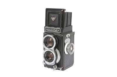 Lot 103 - A Rolleiflex 4x4 TLR Camera