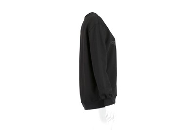 Lot 523 - Stella McCartney Black Star Fringed Sweatshirt - Size 40