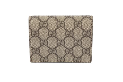 Lot 177 - Gucci Beige Supreme Heart & Snake Wallet
