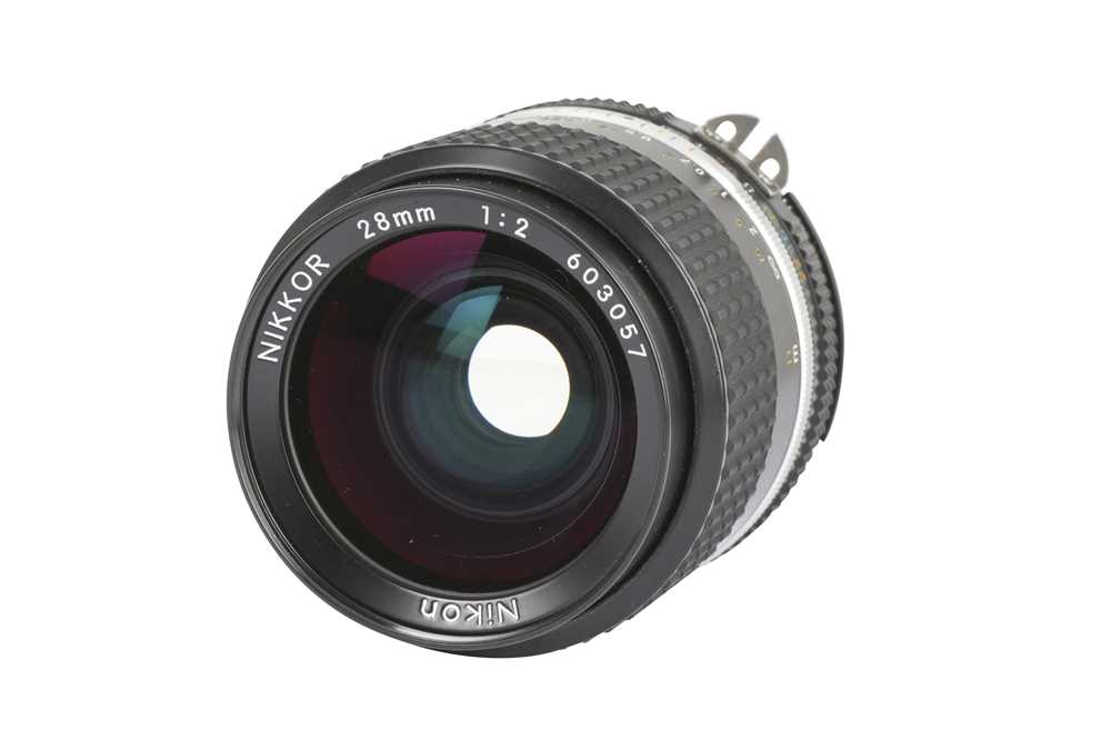 Lot 77 - A Nikon 28mm f/2 Nikkor AIS Lens