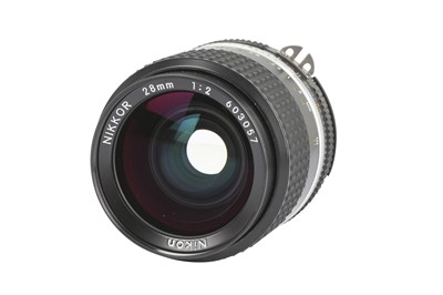 Lot 382 - A Nikon 28mm f/2 Nikkor AIS Lens
