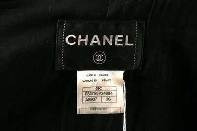 Lot 527 - Chanel Silver Sequin Blazer - Size 36