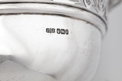 Lot 328 - An Edwardian sterling silver pedestal fruit bowl, Sheffield 1907 by James Dixon and Sons