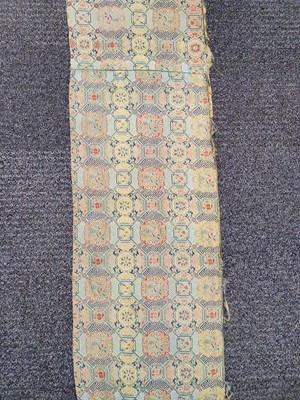 Lot 389 - FOUR LENGTHS OF CHINESE SILK BROCADE.