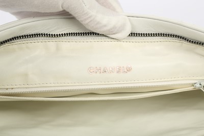 Lot 485 - Chanel White Quilted Clutch