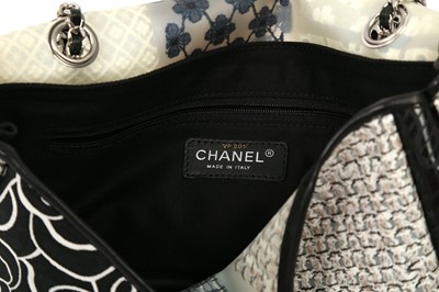 Lot 1294 - Chanel Limited Edition Silicone Patchwork Single Flap