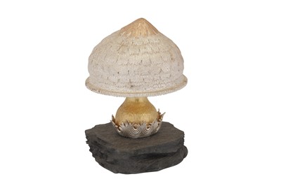 Lot 399 - An Elizabeth II sterling silver parcel gilt novelty surprise mushroom, London 1979 by Christopher Nigel Lawrence