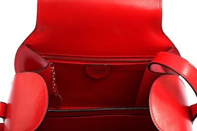 Lot 6 - Celine Red Shoulder Bag