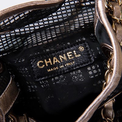 Lot 373 - Chanel Limited Edition Mesh Shoulder Bag