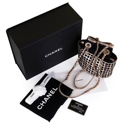 Lot 373 - Chanel Limited Edition Mesh Shoulder Bag