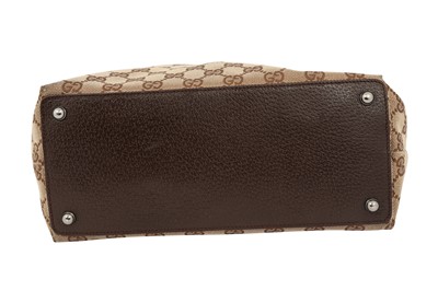 Lot 168 - Gucci Beige Monogram Tote Bag