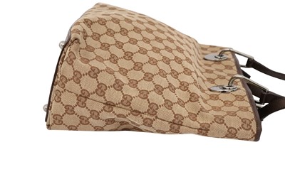 Lot 168 - Gucci Beige Monogram Tote Bag