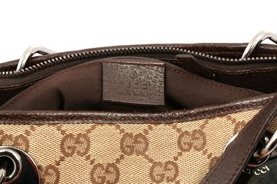 Lot 168 - Gucci Beige Monogram Tote Bag