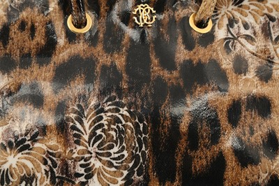 Lot 199 - Roberto Cavalli Leopard Print Tote