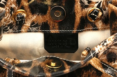 Lot 199 - Roberto Cavalli Leopard Print Tote